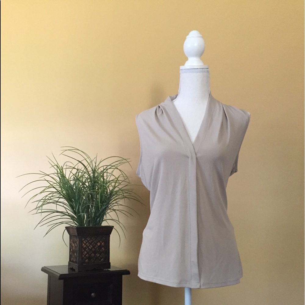 V-neck top